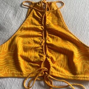 Yellow Halter Top